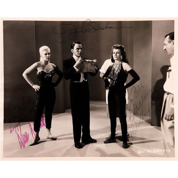 Pal Joey Frank Sinatra and Rita Hayworth signed movie still photo