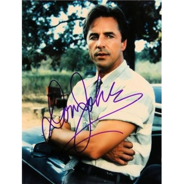 Miami Vice Don Johnson signed photo