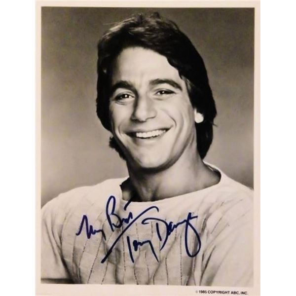 Taxi Tony Danza signed photo
