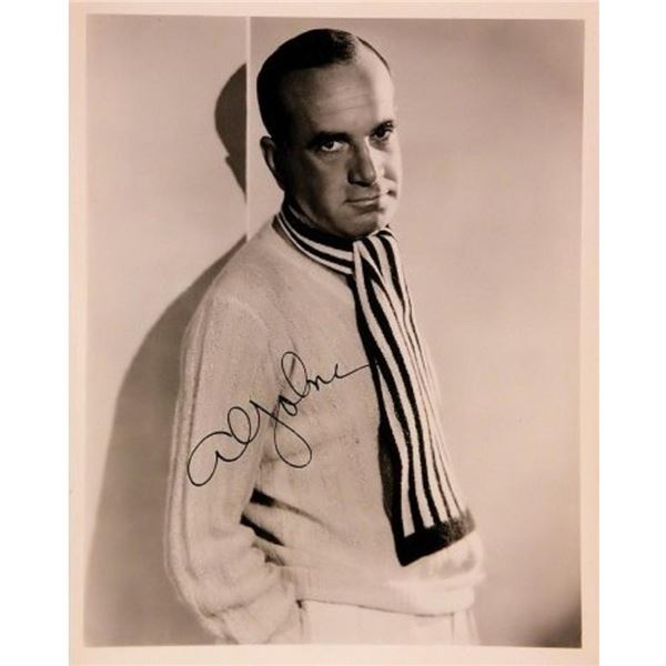 The Jazz Singer Al Jolson signed portrait photo