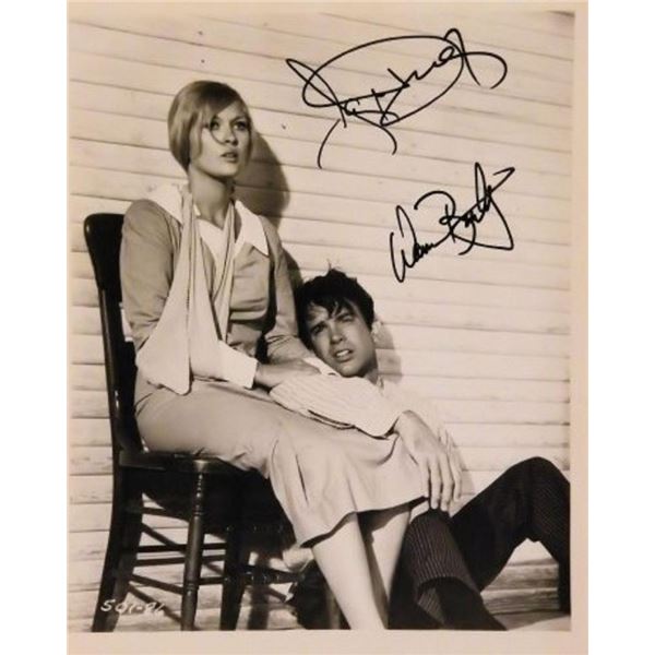 Bonnie And Clyde Warren Beatty and Faye Dunaway signed promo photo