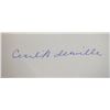 Image 1 : Sunset Blvd Cecil B. DeMille signature slip