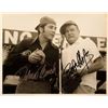 Image 1 : Bob Hope & Johnny Bench signed promo photo