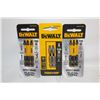 Image 1 : 3PKS OF DEWALT IMPACT SCREWDRIVER BITS T25 T20 T15