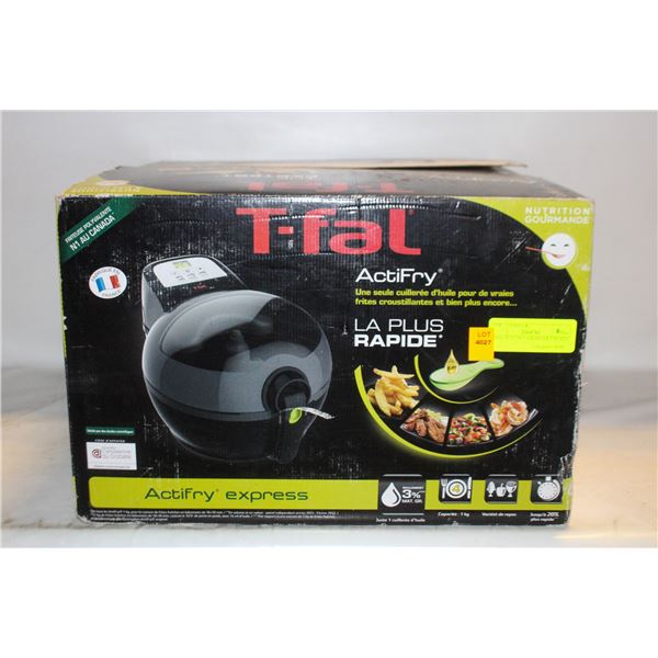 TFAL ACTI FRY AIR FRYER UNUSED