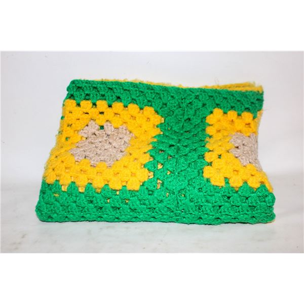 50"X 65" VINTAGE HAND MADE EDMONTON ELKS