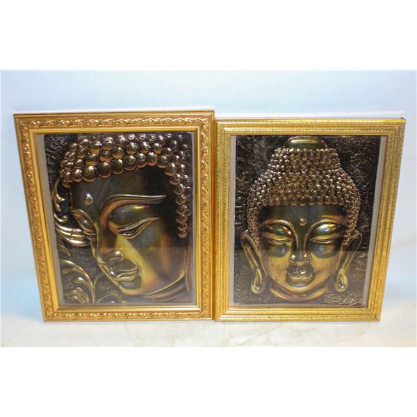 2 GOLDEN BUDDHA ART