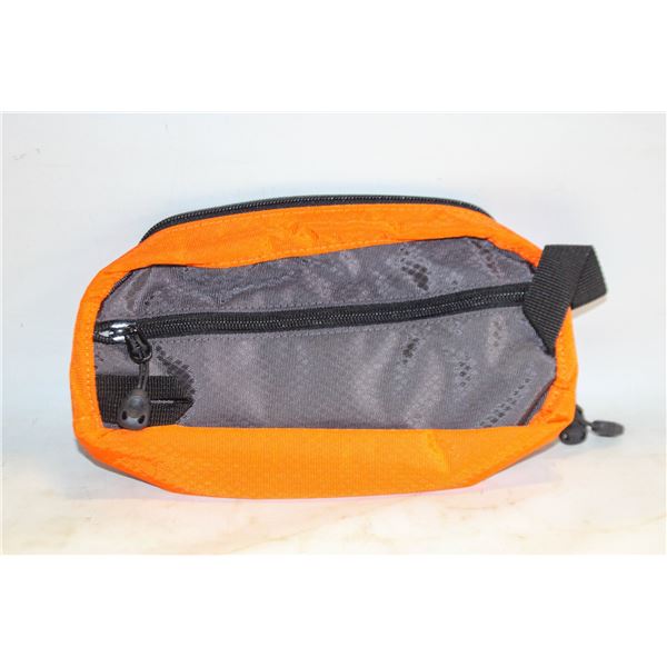 ORANGE & BLACK TRAVEL BAG