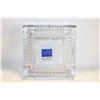 Image 1 : SQUARE CRYSTAL GLASS ASHTRAY