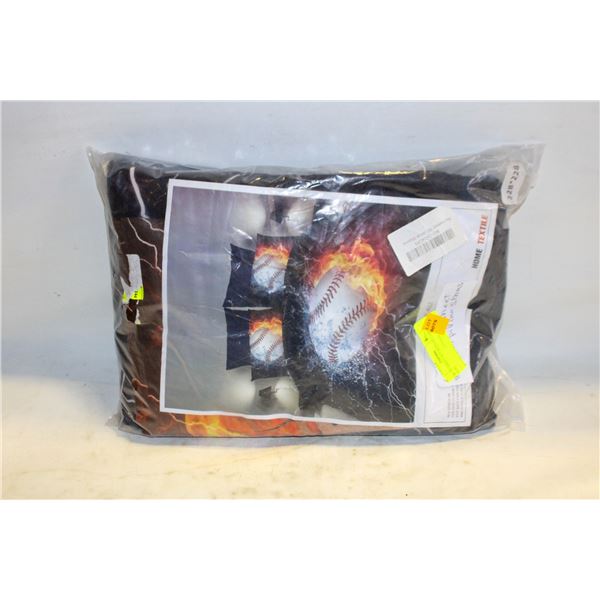 NEW 3D SHEET SET WITH PILLOW SHAMS