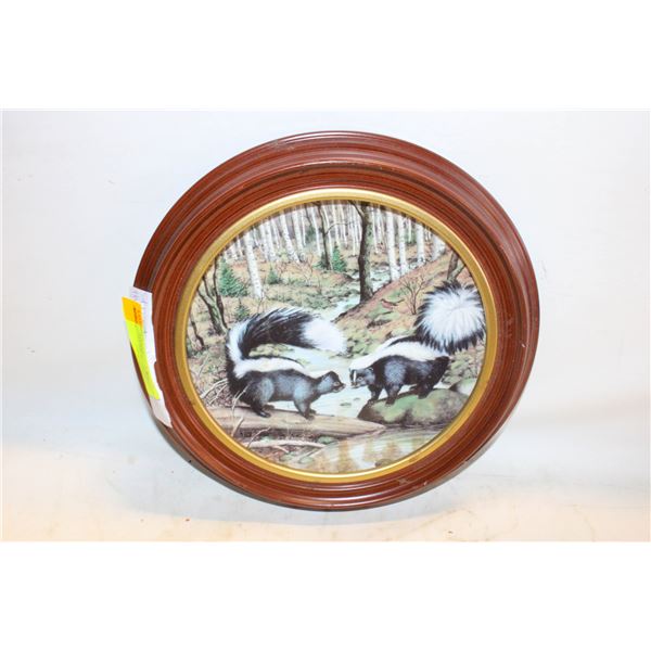 STRIPED SKUNKS THE WOODLAND YEAR