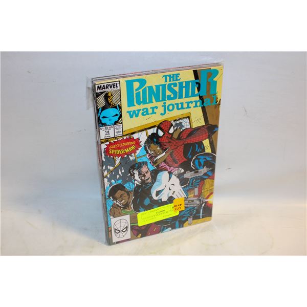 PUNISHER WAR JOURNAL – STACK OF 8 COMICS