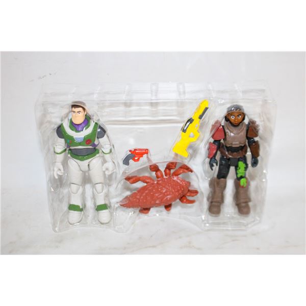 NEW - DISNEY BUZZ LIGHTYEAR TOY SET