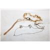 Image 1 : STACKED LAYERED NECKLACE & WISHBONE