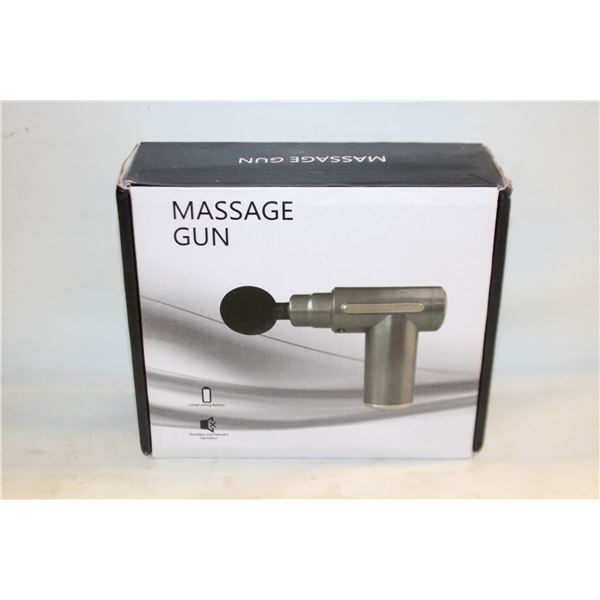 NEW 6PCS PORTABLE MASSAGE GUN SET WITH LED TOUCH