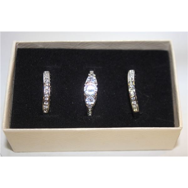 NEW 3PCS/SET RING SET SZ9