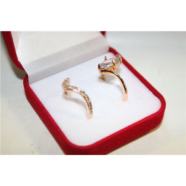 NEW 2PCS/SET RING SET SZ8