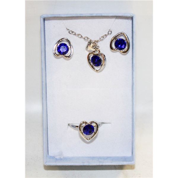 NEW NECKLACE AND RING WITH EARRINGS