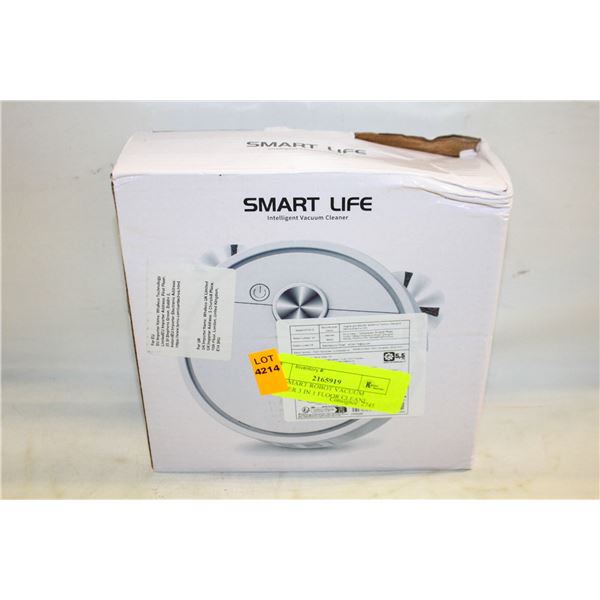 NEW SMART ROBOT VACUUM CLEANER 3 IN 1 FLOOR CLEANI
