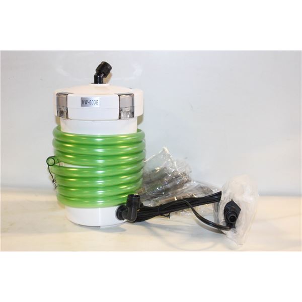 NEW 120V CANISTER FISH TANK FILTER