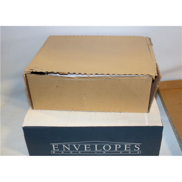 2 BOXES OF 500 EACH #10 PLAIN