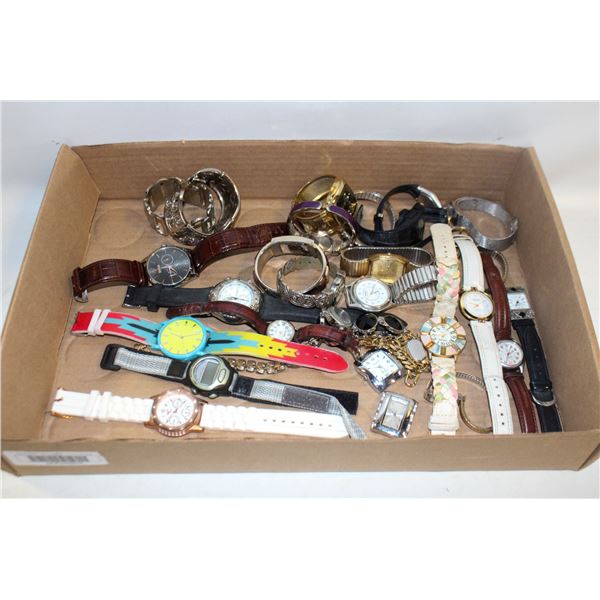30 USED WATCHES UNTESTED & REQUIRE