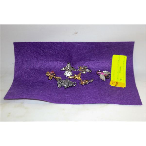 7 VINTAGE 1"-1.25" TALL GUARDIAN