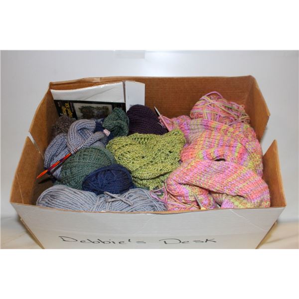 BOX YARN & PROJECTS