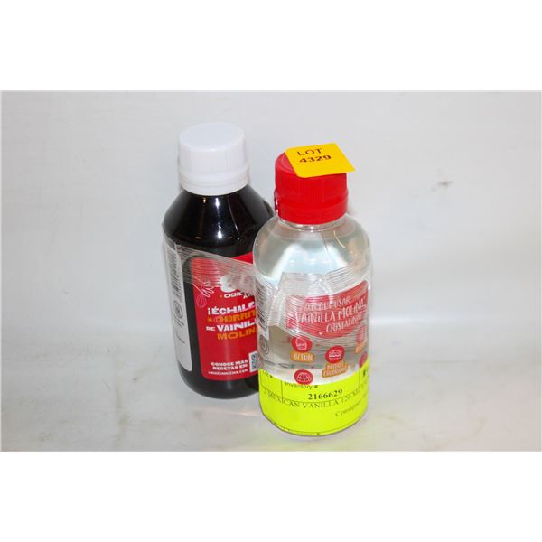 2 MEXICAN VANILLA 120 ML EACH