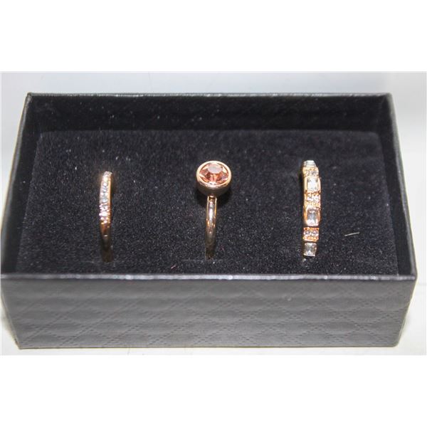 NEW 3PCS/SET RING SET SZ7