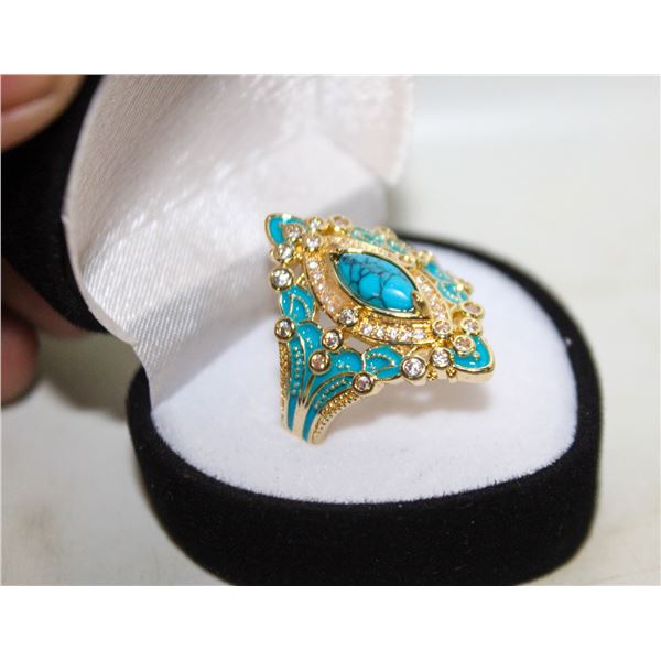 NEW UKRAINIAN STYLE RING SZ9