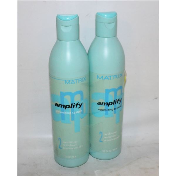2 MATRIX AMPLIFY  CONDITIONER 400 ML BOTTLES