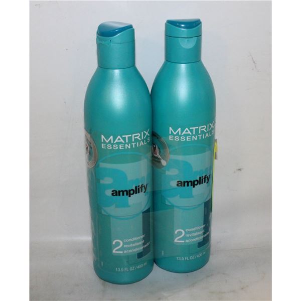 2 MATRIX ESSENTIALS XL CONDITIONER 400 ML BOTTLES