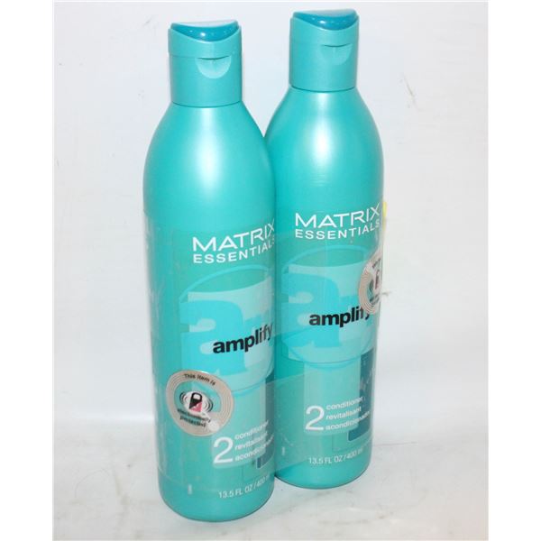 2 MATRIX ESSENTIALS XL CONDITIONER 400 ML BOTTLES