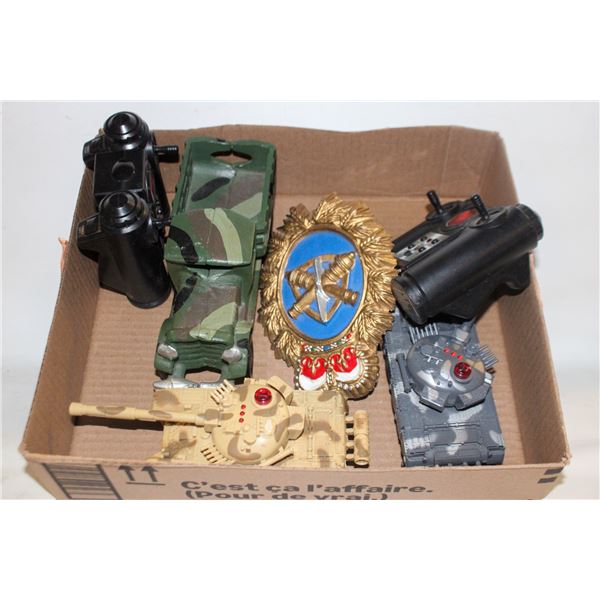 MILITARY EQUIPMENT TOYS