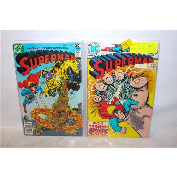 SUPERMAN #319 & 271