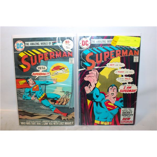 SUPERMAN #287 & 288