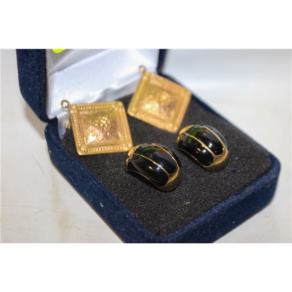 ESTATE EARRINGS IN BOX-ESTATE