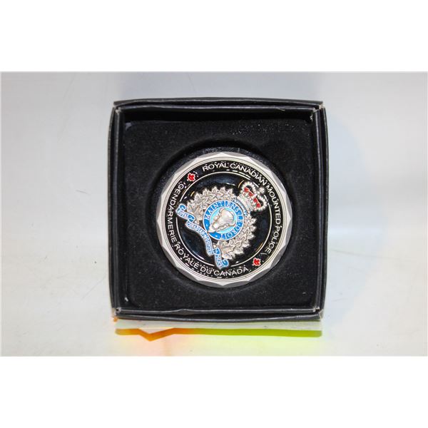 ESTATE R.C.M.P. CHALLENGE COIN IN BOX-ESTATE