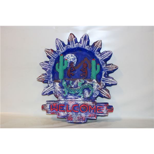 WELCOME SIGN 18"X16"