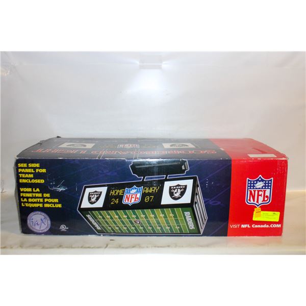 NEW IN BOX NFL SCOREBOARD LIGHT 24"X12"X6"-ESTA