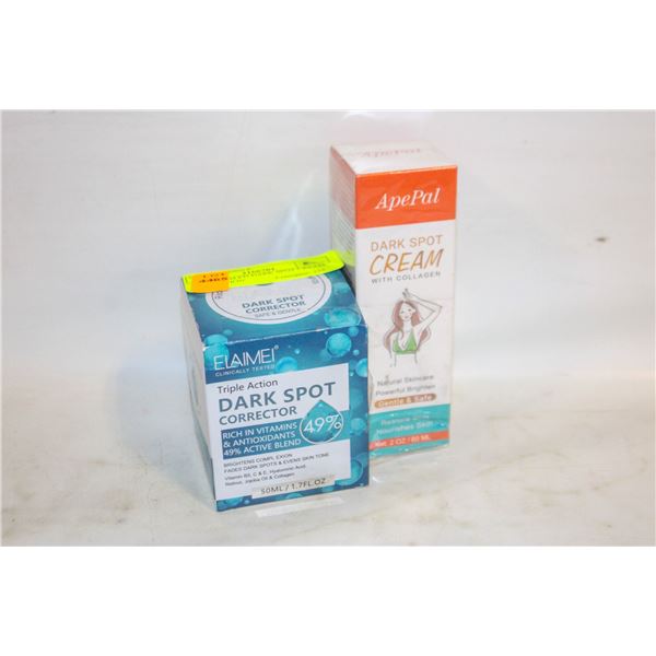 NEW 2 SEALED DARK SPOT CREAM CORRECTION