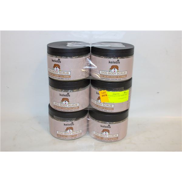 NEW 6 SEALED KALEBS 500ML DOG SHAMPOO