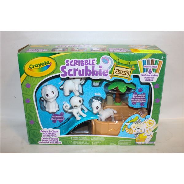 NEW CRAYOLA SCRIBBLE SCRUBBIE SAFARI