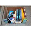 Image 1 : BOX NEW AND USED HOME OFFICE READY SUPPLIES ASST