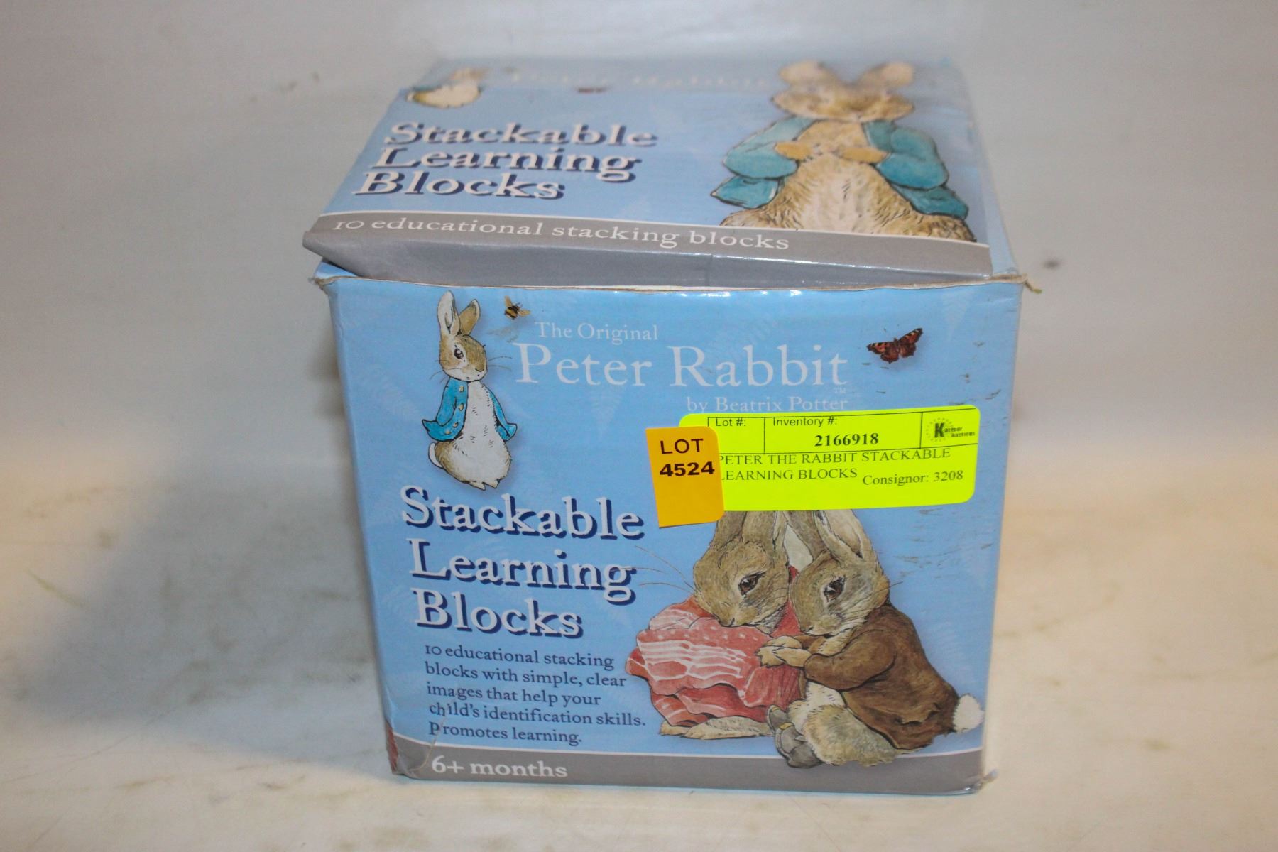 Peter Rabbit Stackable Learning Blocks PETER THE RABBIT STACKABLE LEARNING BLOCKS