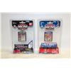 Image 1 : (2) NEW SEALED ACTION MICRO FIGURES IN CLEAR