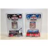 Image 1 : (2) NEW SEALED ACTION MICRO FIGURES IN CLEAR