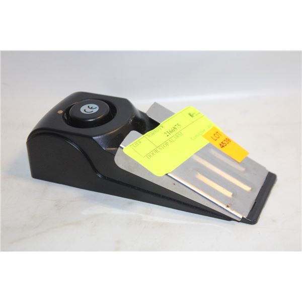 DOOR STOP ALARM