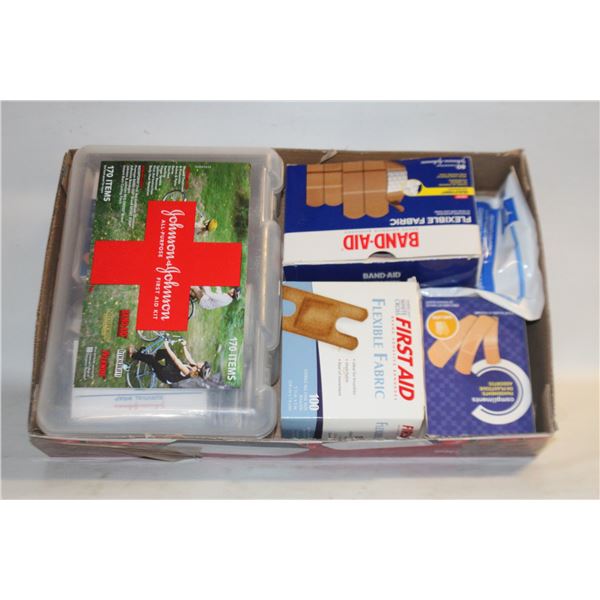 FIRST AID KIT & BANDAIDS
